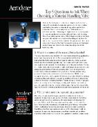 Material Handling Questions