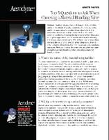 Industrial Material Handling Valve Questions